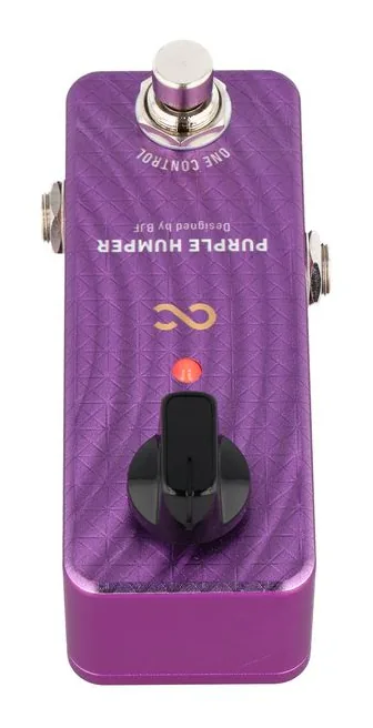 One Control Purple Humper Mid-Range Boost, grafica del pannello superiore