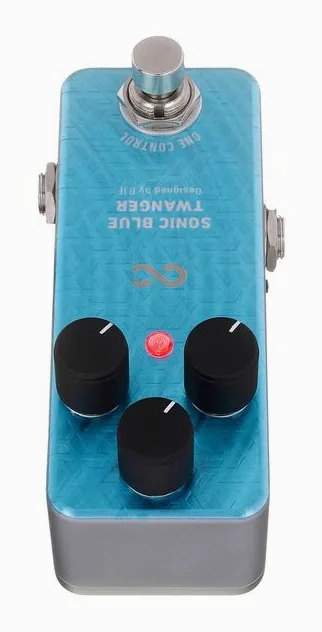 One Control Sonic Blue Twanger- Distortion, led e interruttore a pedale