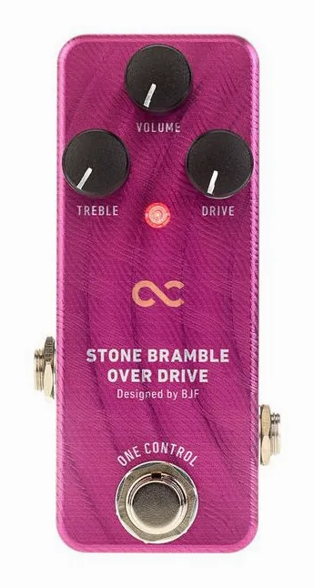One Control Stone Bramble Overdrive, ingressi e uscite laterali
