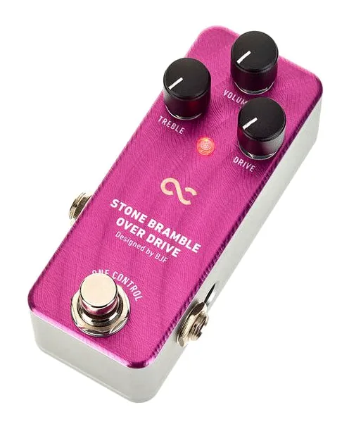 One Control Stone Bramble Overdrive in primo piano frontale