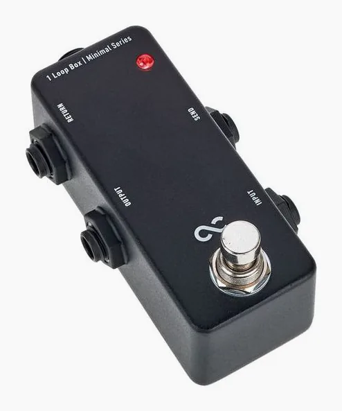 One Control True Bypass Looper, grafica del pannello superiore