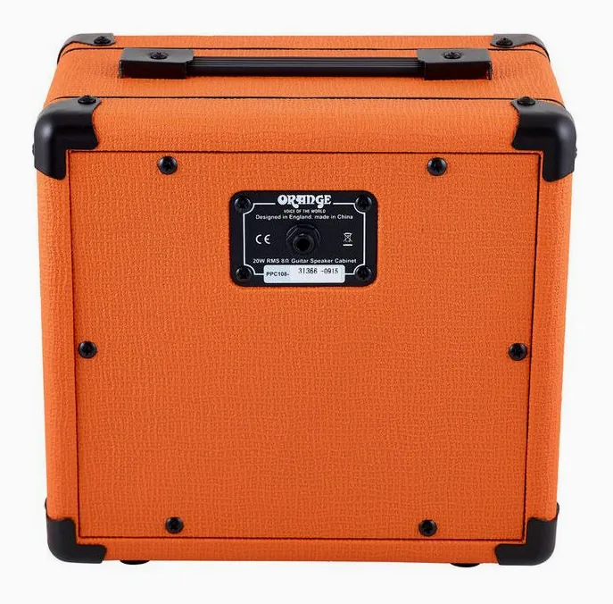 Orange PPC 108, retro con le prese di collegamento
