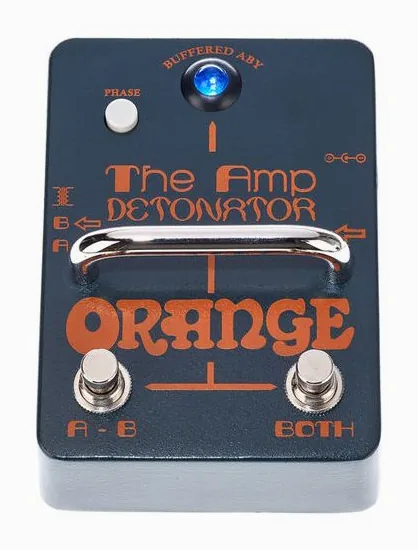 Orange Amp Detonator, connettori sul retro dell'unita