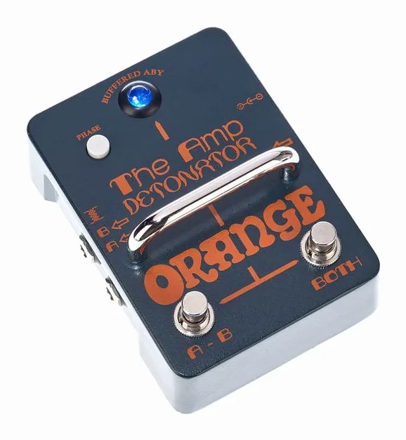 Orange Amp Detonator, manopole viste dall'alto
