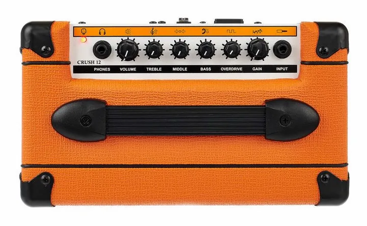 Orange Crush 12, vista laterale del cabinet