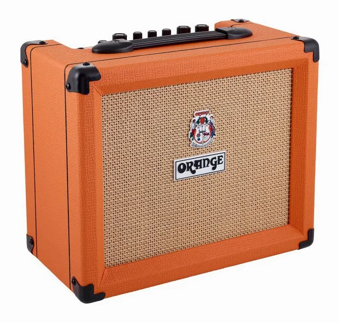 Orange Crush 20 RT, logo e finiture del pannello frontale