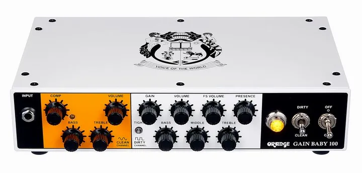 Orange Gain Baby 100, vista laterale del cabinet