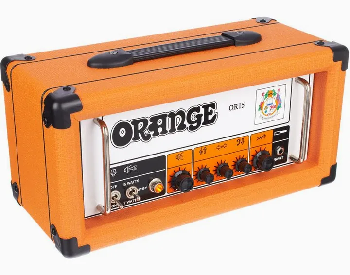 Orange OR 15 H, retro con le prese di collegamento