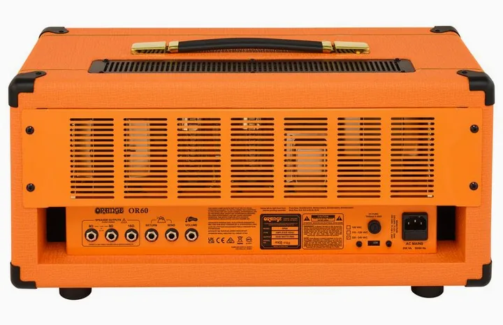 Orange OR 60 Orange, retro con le prese di collegamento