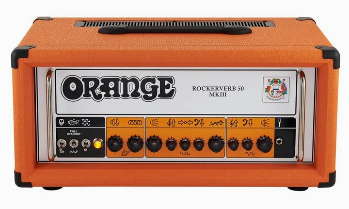 Orange Rockerverb 50H MKIII, angolo del cabinet