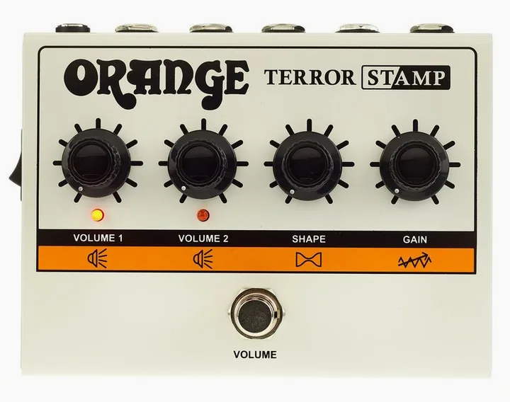 Orange Terror Stamp, vista dall'alto della testata