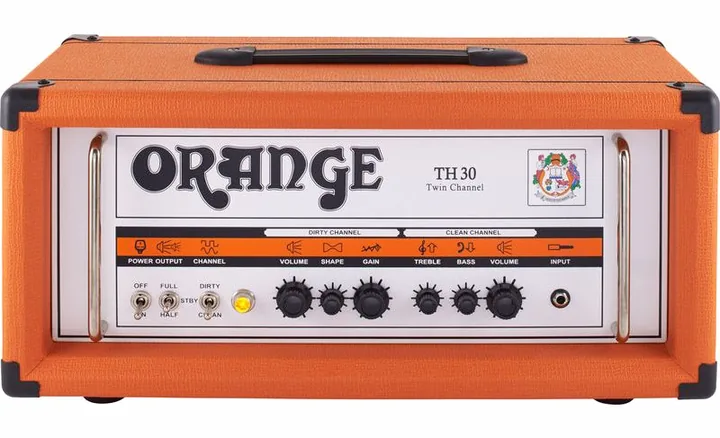 Orange TH30H, retro con le prese di collegamento