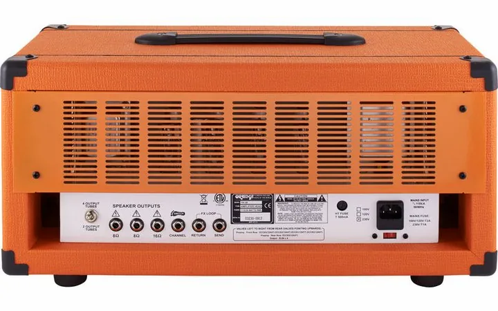 Orange TH30H, logo e finiture del pannello frontale