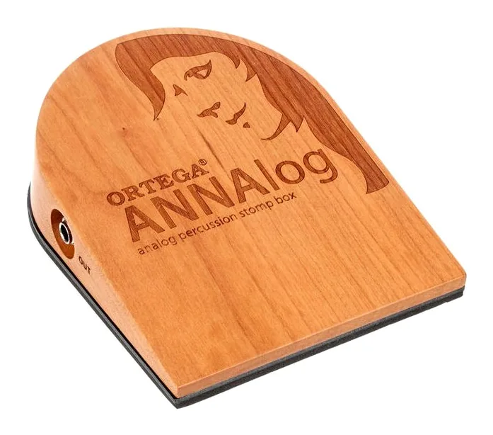 Ortega ANNAlog Stomp Box, ingressi e uscite laterali