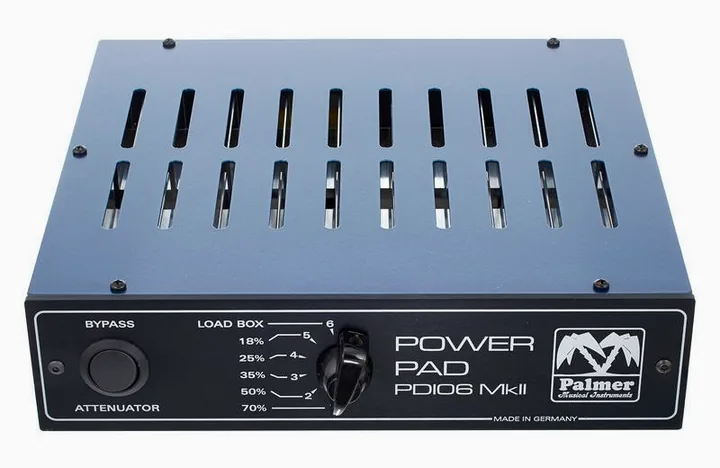 Palmer PDI-06-8 Ohm, logo e finiture del pannello frontale