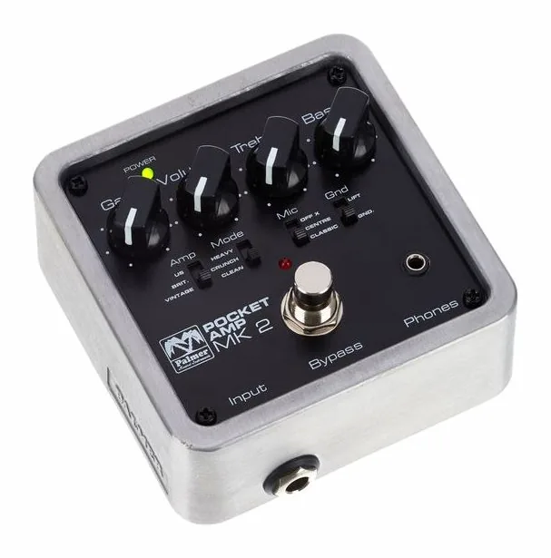 Palmer Pocket Amp MK2 Guitar Preamp, angolo del cabinet