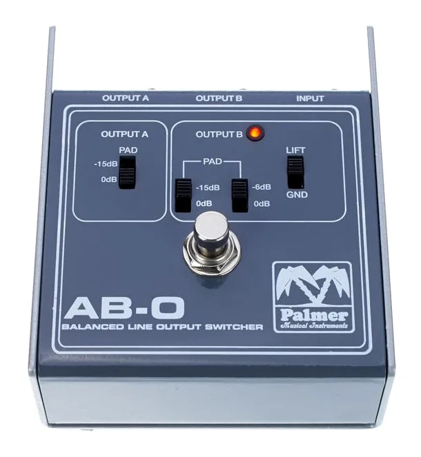 Palmer PEABO Switcher, manopole viste dall'alto