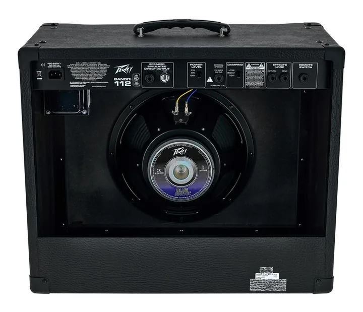 Peavey Bandit 112, retro con le prese di collegamento
