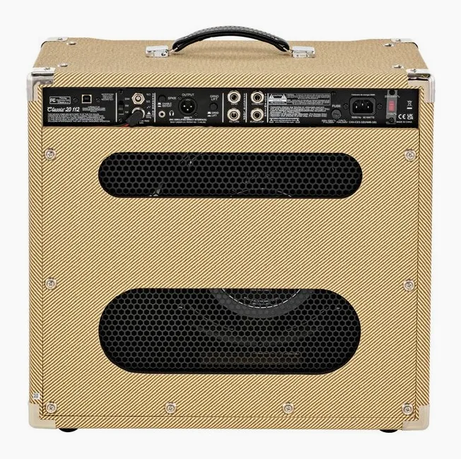 Peavey Classic 20 112 TW, vista dall'alto della testata