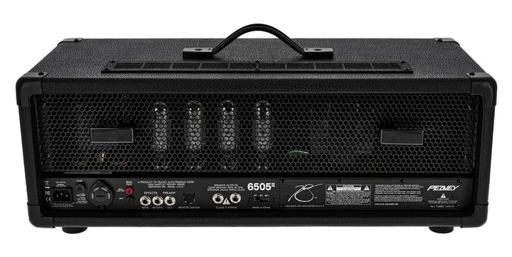 Peavey 6505 II Head, vista dall'alto della testata