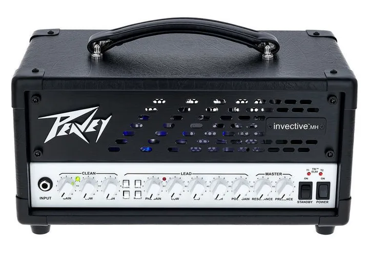 Peavey invective MH, vista dall'alto della testata