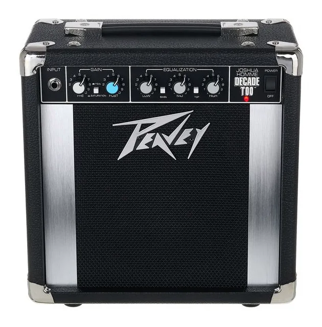 Peavey Josh Homme Decade Too, retro con le prese di collegamento