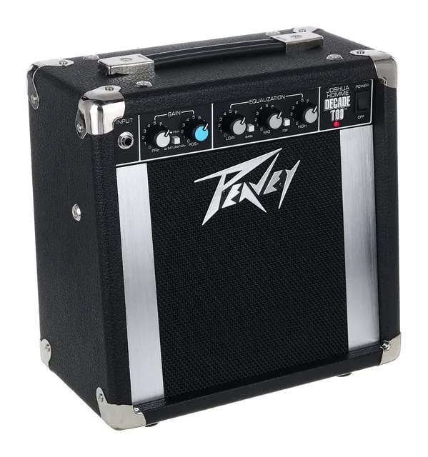 Peavey Josh Homme Decade Too, vista dall'alto della testata