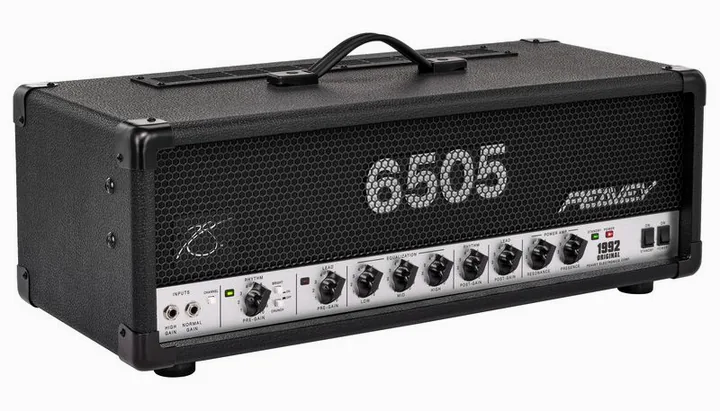 Peavey 6505 1992 Original Head, vista dall'alto della testata