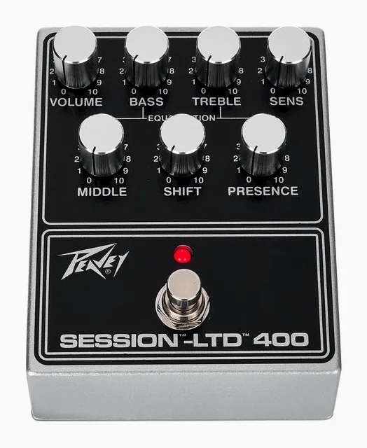 Peavey Session LTD 400 Preamp Pedal, vista laterale del cabinet