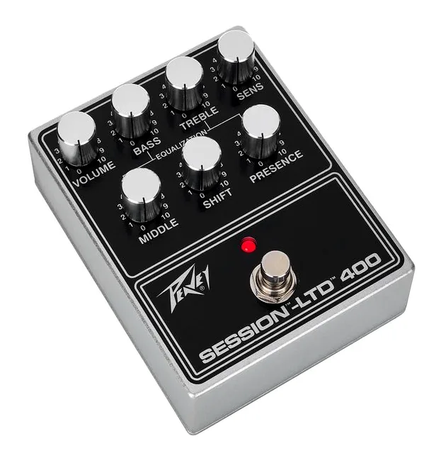 Peavey Session LTD 400 Preamp Pedal, vista laterale del cabinet