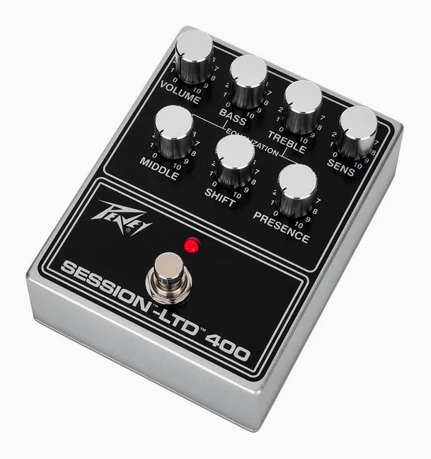 Peavey Session LTD 400 Preamp Pedal fotografato frontalmente