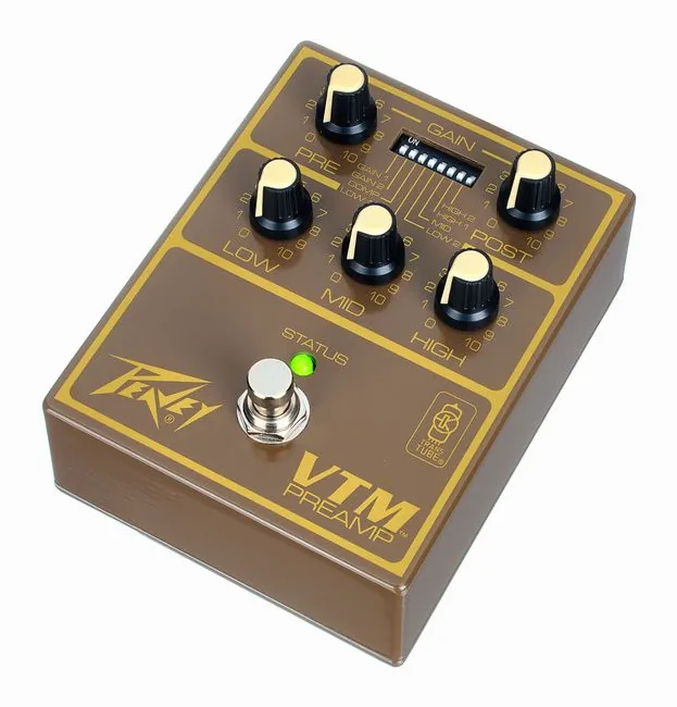 Peavey VTM Preamp Pedal, vista laterale del cabinet
