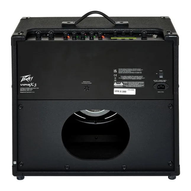 Peavey Vypyr X3, manopole e selettore dei canali
