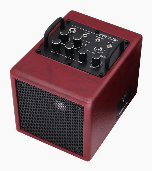 Phil Jones X4C Nanobass 35W RD in primo piano frontale