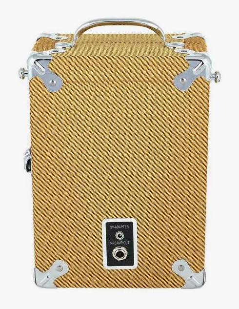 Pignose 7-100 Guitarcombo Tweed, vista laterale del cabinet