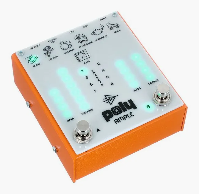 Poly Effects Ample Amp & Cab Sim, griglia dell'altoparlante