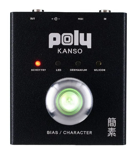 Poly Effects Kanso Boost, connettori sul retro dell'unita