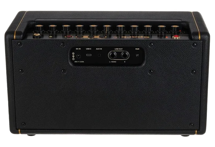 Positive Grid Spark 2 BK w/Bag & Footswitch, angolo del cabinet