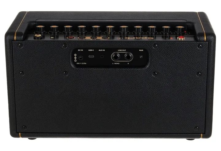 Positive Grid Spark 2 BK w/Bag, pannello dei controlli in primo piano