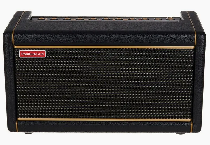 Positive Grid Spark 2 BK w/Cover, retro con le prese di collegamento