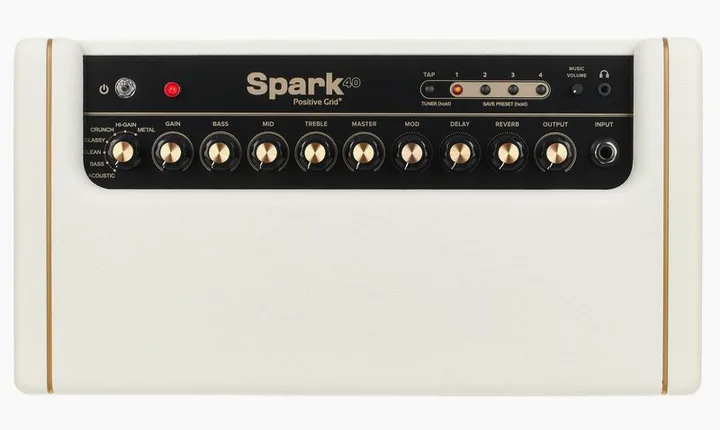 Positive Grid Spark 40 PW, angolo del cabinet