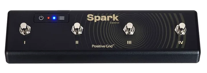Positive Grid Spark Control, ingressi e uscite laterali