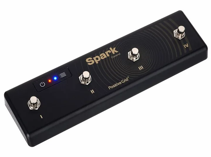 Positive Grid Spark Control, led e interruttore a pedale