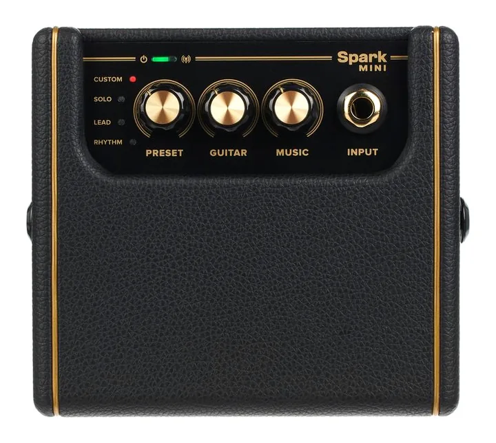 Positive Grid Spark Mini BK, manopole e selettore dei canali