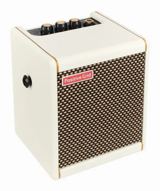 Positive Grid Spark Mini PW, retro con le prese di collegamento