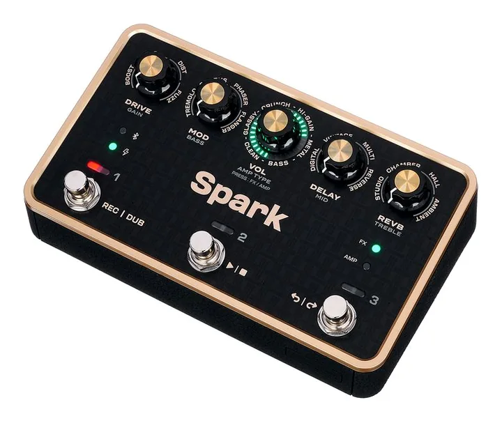 Positive Grid Spark Pedal, vista laterale del cabinet