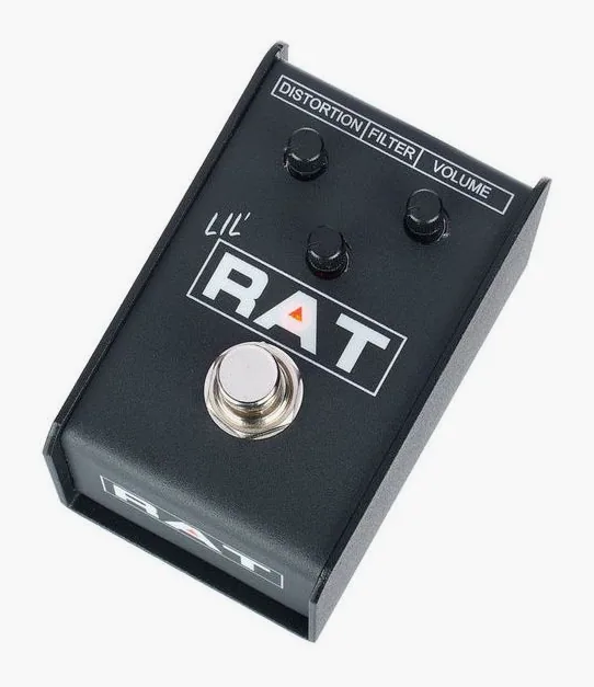 Proco Lil' Rat Distortion, led e interruttore a pedale