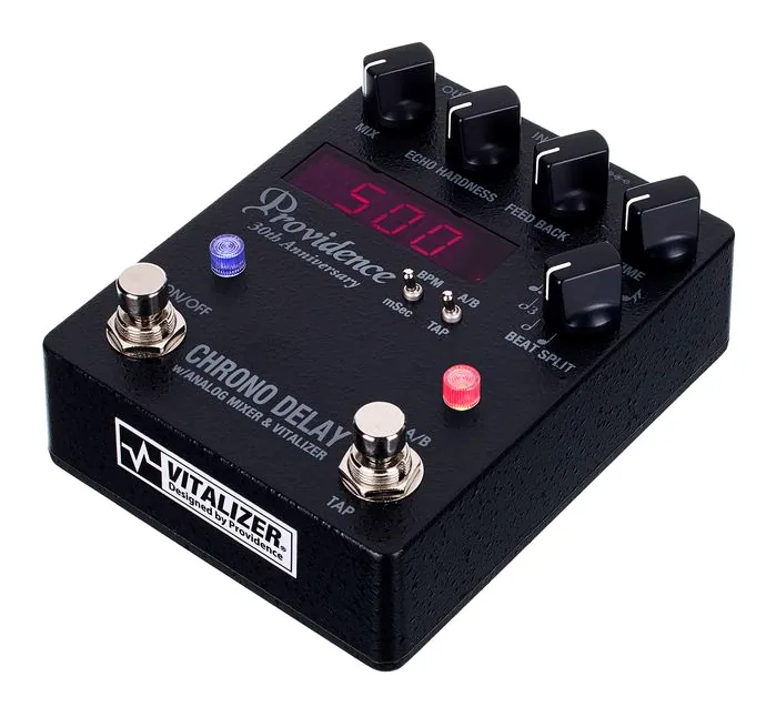 Providence DLY-4 Chrono Delay Black LTD fotografato frontalmente