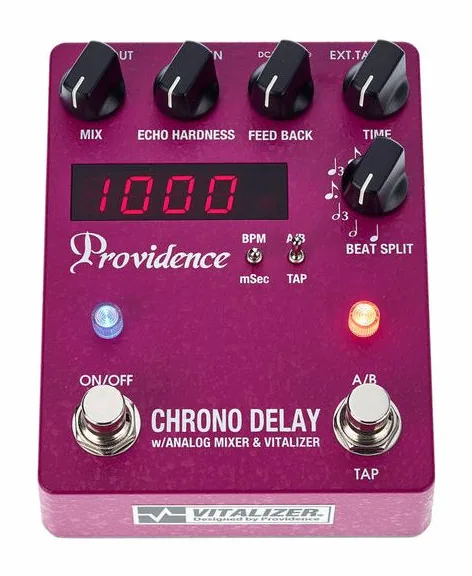 Providence DLY-4 Chrono Delay, connettori sul retro dell'unita