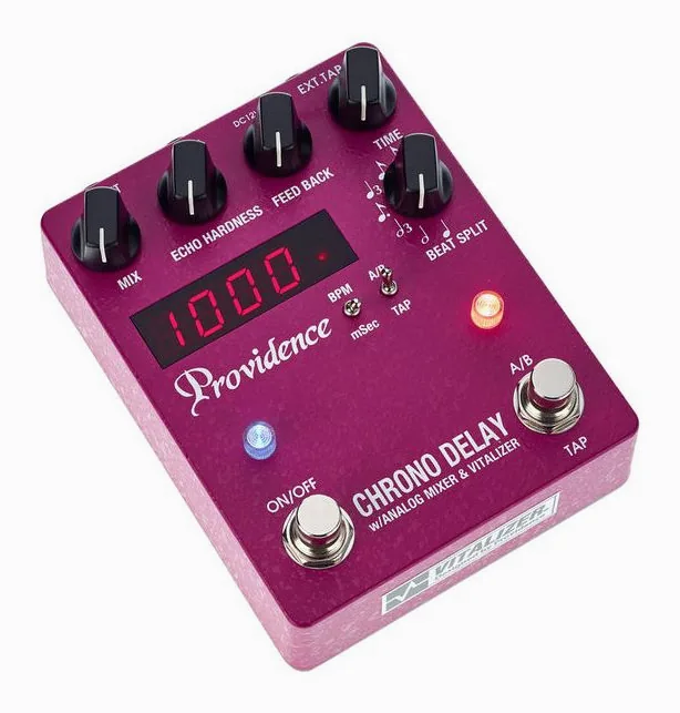 Providence DLY-4 Chrono Delay, ingressi e uscite laterali